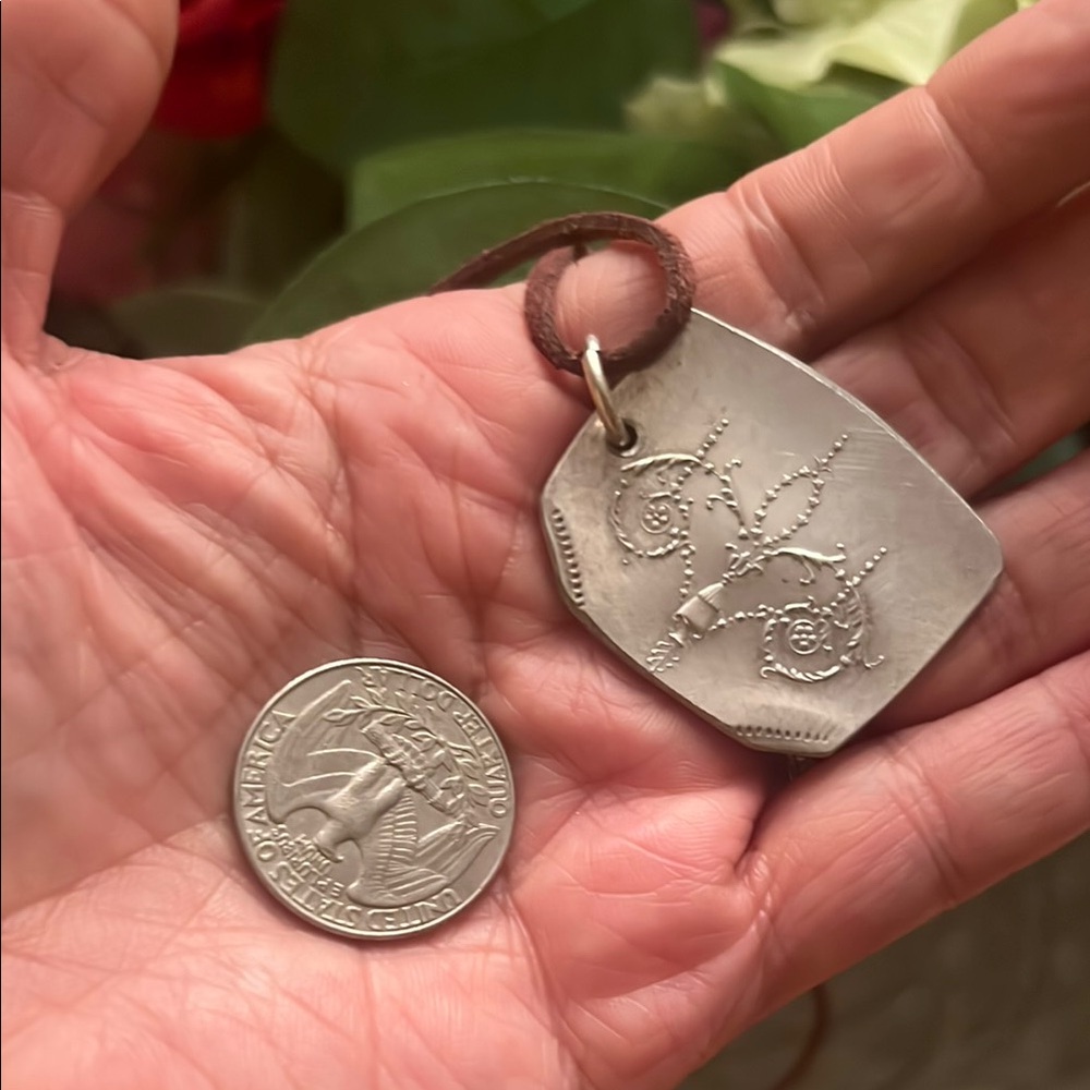 VTG Reworked Flatware Pendant - Picture 7 of 7